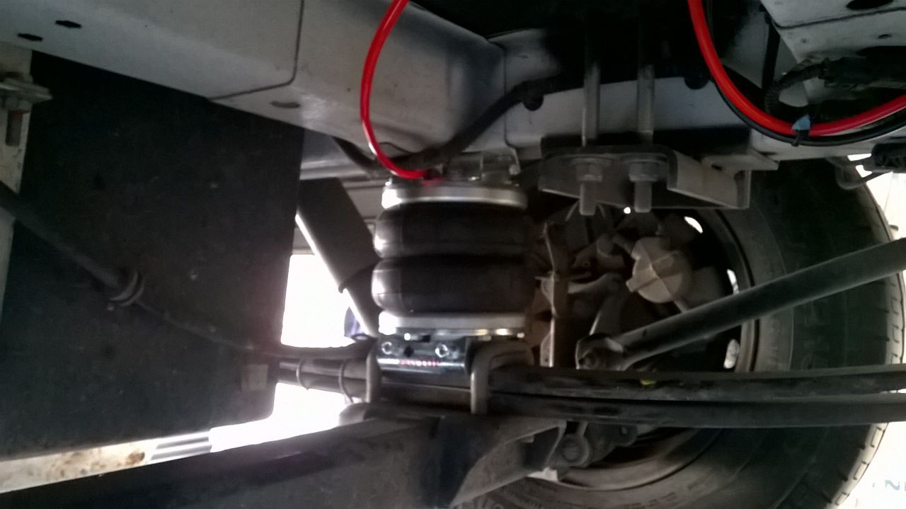 PNEUMATIC AIR SUSPENSION KIT airspring easyTOP CAMPER VAN FIAT DUCATO